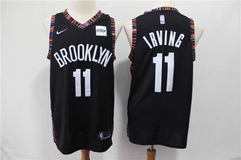 Nets 11 Kyrie Irving Black City Edition Nike Swingman Jersey,We sell and wholesale Nets 11 Kyrie Irving Black City Edition Nike Swingman Jersey on line form chian!